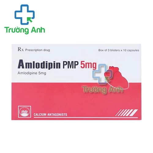 Amlodipin PMP 5mg - Thuốc điều trị tăng huyết áp